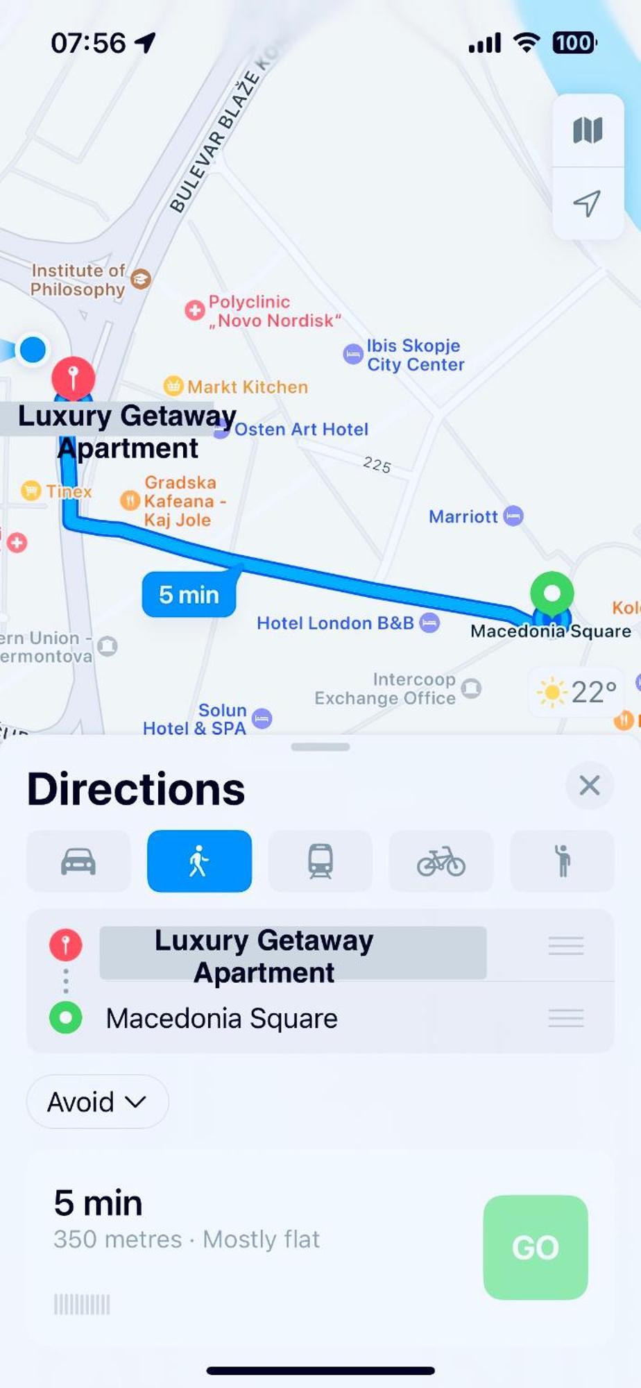 Ruby Luxury Central Apartment Üsküp Dış mekan fotoğraf