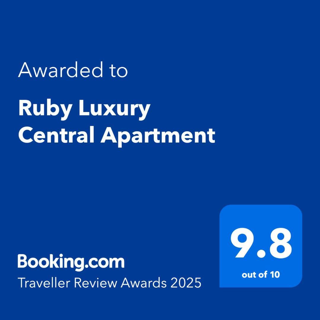 Ruby Luxury Central Apartment Üsküp Dış mekan fotoğraf
